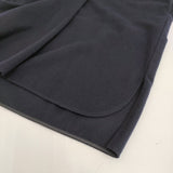 MACPHEE 12-06-55-06335 サイズ36 ウール混 スキッパー バンドカラーシャツドレス ワンピース ネイビー レディース マカフィー【中古】6-0126T♪
