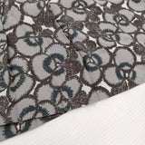 mina perhonen sumile ws5075 サイズ38 花柄 プリーツ シルク ロングスカート グレー レディース ミナペルホネン【中古】6-0225M♪