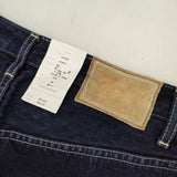 mina perhonen 未使用品 always スリムデニムパンツ 定価36000円 qs4238 サイズ40 デニムパンツ ネイビー レディース ミナペルホネン【中古】6-0418G∞