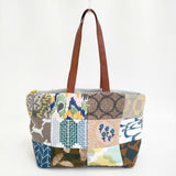 mina perhonen piece bag M 定価30800円 pi0313 ボストンバッグ トートバッグ マルチカラー レディース ミナペルホネン【中古】6-0106G♪