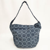 mina perhonen tambourine インディゴリネン ショルダーバッグ ネイビー レディース ミナペルホネン【中古】6-0114G◎