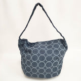 mina perhonen tambourine インディゴリネン ショルダーバッグ ネイビー レディース ミナペルホネン【中古】6-0114G◎