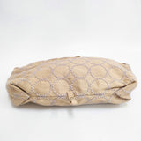 mina perhonen tambourine コットンリネン ボディバッグ ショルダーバッグ ベージュ レディース ミナペルホネン【中古】6-0114G◎