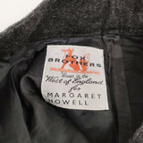 MARGARET HOWELL/FOX BROTHERS 578-232110 サイズ3 ウール スカート Cグレー レディース マーガレットハウエル/フォックスブラザーズ【中古】6-0118T♪