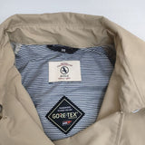 AIGLE GORE-TEX フード付き ベルト付き トレンチコート ベージュ レディース エーグル【中古】6-0416M∞