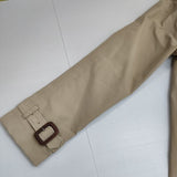 AIGLE GORE-TEX フード付き ベルト付き トレンチコート ベージュ レディース エーグル【中古】6-0416M∞