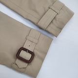 AIGLE GORE-TEX フード付き ベルト付き トレンチコート ベージュ レディース エーグル【中古】6-0416M∞