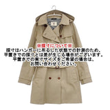 AIGLE GORE-TEX フード付き ベルト付き トレンチコート ベージュ レディース エーグル【中古】6-0416M∞