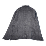 ina リネンデニム ボタンいっぱいジャケット 221132 ジャケット ネイビー レディース イナ【中古】6-0513M∞