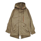 kha:ki フードコート モッズコート サイズ1 MIL-JK10D ミリタリージャケット カーキ レディース カーキ【中古】6-0225M♪