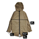 kha:ki フードコート モッズコート サイズ1 MIL-JK10D ミリタリージャケット カーキ レディース カーキ【中古】6-0225M♪