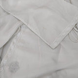 dosa シルク ボタニカルプリント 羽織り アメリカ製 サイズ1 ワンピース ホワイト レディース ドーサ【中古】6-0225M♪