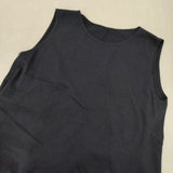 JURGEN LEHL J0152UA501 アシンメトリー ロング 日本製 コットン ワンピース ネイビー レディース ヨーガンレール【中古】6-0323M∞
