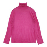 45R/45rpm 超ガーゼ タートルネック サイズ1 コットン セーター ニット ピンク レディース フォーティーファイブアールピーエム【中古】6-0225M♪