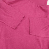 45R/45rpm 超ガーゼ タートルネック サイズ1 コットン セーター ニット ピンク レディース フォーティーファイブアールピーエム【中古】6-0225M♪