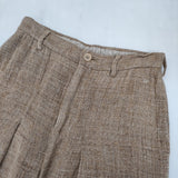 45R/45rpm リネンシルクツイードPANTS 定価42900円 サイズ1 ワイド パンツ ベージュ レディース フォーティーファイブアールピーエム【中古】6-0225M♪