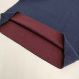 COMPTOIR DES COTONNIERS GUISLAINE サイズ9 Vネック ウール混 ニット ワンピース ネイビー レディース コントワーデコトニエ【中古】6-0118T♪