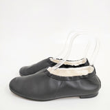 BEAUTIFUL SHOES BALLET SHOES バレエシューズ 23.5cm スリッポン ブラック レディース ビューティフルシューズ【中古】6-0112G◎