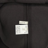 qualite コットンストレッチノースリーブニット 定価16400円 セーター ニット チャコールグレー レディース カリテ【中古】6-0621S∞
