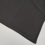 qualite コットンストレッチノースリーブニット 定価16400円 セーター ニット チャコールグレー レディース カリテ【中古】6-0621S∞