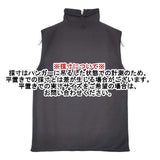 qualite コットンストレッチノースリーブニット 定価16400円 セーター ニット チャコールグレー レディース カリテ【中古】6-0621S∞