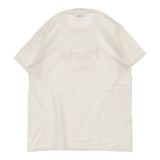 LOURDES/FRUIT OF THE LOOM Parisプリント ロゴ 半袖Ｔシャツ カットソー ベージュ レディース ルルド/フルーツオブザルーム【中古】6-0621S∞