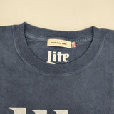 GOOD ROCK SPEED Miller LITE コットン 顔料染め 半袖Ｔシャツ カットソー ブルー レディース グッドロックスピード【中古】6-0621S∞