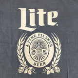 GOOD ROCK SPEED Miller LITE コットン 顔料染め 半袖Ｔシャツ カットソー ブルー レディース グッドロックスピード【中古】6-0621S∞