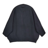 SLOBE IENA ファインウールVネックプルオーバー 定価11000円 セーター ニット 23AW ネイビー レディース スローブイエナ【中古】6-0126T♪