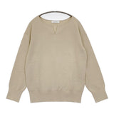 La TOTALITE キーネック アクリルウール セーター ニット ベージュ レディース ラトータリテ【中古】6-0126T♪