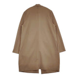 cloche 750-84011 サイズ02 レーヨン混 コート ノーカラージャケット ブラウン レディース クロシェ【中古】6-0126T♪