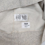 TICCA クルーネックプルオーバー スウェット TBAA-171 裏起毛 製品洗い スウェット アイボリー系 レディース ティッカ【中古】6-0801T∞