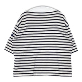 SAINT JAMES ピリアック ボーダー T3 半袖Ｔシャツ カットソー ホワイト ネイビー レディース セントジェームス【中古】6-0621S∞
