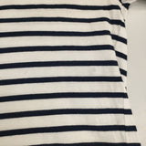 SAINT JAMES ピリアック ボーダー T3 半袖Ｔシャツ カットソー ホワイト ネイビー レディース セントジェームス【中古】6-0621S∞