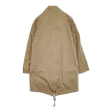 ZUCCa 2way ZU03FA985 サイズS モッズコート ベージュ レディース ズッカ【中古】6-0303M♪