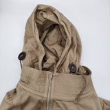 ZUCCa 2way ZU03FA985 サイズS モッズコート ベージュ レディース ズッカ【中古】6-0303M♪