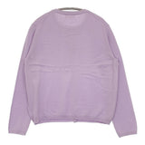 PONT DE CHALONS クルーネック サイズ38 コットン カーディガン ラベンダー レディース ポンデシャロン【中古】6-0126M♪