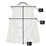 Spick and Span Noble フロントベンツノースリーブプルオーバー ブラウス シャツ ホワイト レディース スピック＆スパン ノーブル【中古】6-0621S∞