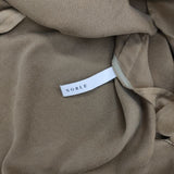Spick and Span Noble フェイクスエード ベルト付き ノースリーブ ブラウス シャツ ベージュ レディース スピック＆スパン ノーブル【中古】6-0621S∞