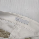 Spick and Span Noble キャロットシルエットステップヘムパンツ　定価15400円 パンツ ホワイト レディース スピック＆スパン ノーブル【中古】6-0418G∞