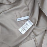 Spick and Span Noble シアータフタマキシスカート 定価28600円 ロングスカート ベージュ レディース スピック＆スパン ノーブル【中古】6-0513M∞