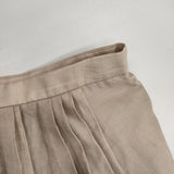 Spick and Span Noble シアータフタマキシスカート 定価28600円 ロングスカート ベージュ レディース スピック＆スパン ノーブル【中古】6-0513M∞