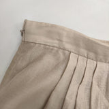 Spick and Span Noble シアータフタマキシスカート 定価28600円 ロングスカート ベージュ レディース スピック＆スパン ノーブル【中古】6-0513M∞