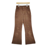 Wrangler コーデュロイ フレアパンツ サイズM WS8190 パンツ ブラウン レディース ラングラー【中古】6-0126T♪