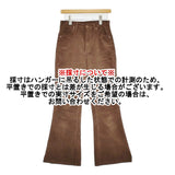 Wrangler コーデュロイ フレアパンツ サイズM WS8190 パンツ ブラウン レディース ラングラー【中古】6-0126T♪