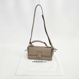 LORISTELLA ロリステッラ BETH 2WAY レザー 革 イタリア製 ショルダーバッグ グレージュ レディース【中古】6-0412G∞