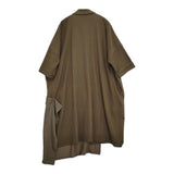 Y's 変型 シャツドレス YR-D23-828 サイズ1 ワンピース カーキ レディース ワイズ/Yohji【中古】6-0126T♪