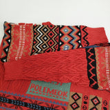 UABONI ユアボニ 新品 クルーネック サイズ50 ウール混 セーター ニット レッド メンズ【中古】6-0126T♪