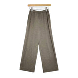 JURGEN LEHL ウールレーヨン J0181UP011 イージーワイド パンツ グレー系 レディース ヨーガンレール【中古】6-0126T♪