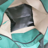 Herve Chapelier 新品 1028N ナイロン舟型ショルダーML ジャッド サパン 定価27280円 トートバッグ グリーン レディース エルベ・シャプリエ【中古】6-0109G♪